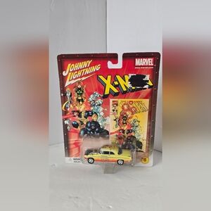 Johnny Lightning X-Men Die-Cast Car - Yellow and Black